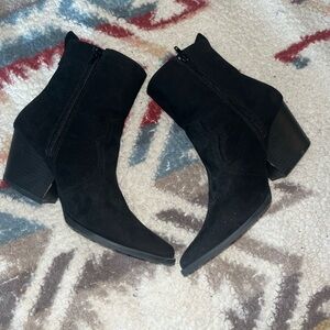 Brand new black boots only worn once! In perfect condition and super cute!